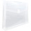 Envelopes de expanso de plstico JAM PAPER com fecho de velcro - Livreto de cartas - 9 3/4 x 13 com expanso de 2 polegadas - Transparente - 3/pacote 2