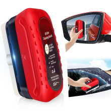 Luseyfj Automotive Oil Film Rengøring Børste opgraderet Antifog & Rainproof Glass Cleaning Board genanvendelig glasoliefilmfjerner til bilvinduer