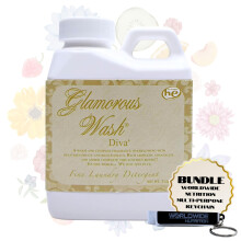 Vrldsomspnnande nringspaket: Tyler Glamorous Wash Diva Laundry Flytande tvttmedel - Hand- och maskintvttbart Diva tvttmedel - 112 g (4 Oz)
