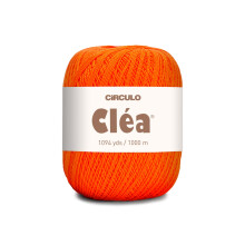 Cirulo CLEA YARN - Hilo de crochet Tamao fino 10-8/2 Perfecto para tejer - Algodn brasileo 100% mercerizado (paquete de 1 bola) - 5.3 oz 1094 yds