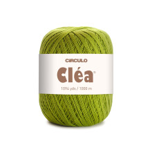 Cirulo Clea Clea Yarn - Hilo de crochet Tamao fino 10-8/2 Perfecto para tejer - Algodn brasileo 100% mercerizado (paquete de 1 bola) - 5.3 oz 1094
