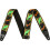 Fender Fender neon monogram 2-tums gitarrrem - grnt och orange paket med remblock och val 2