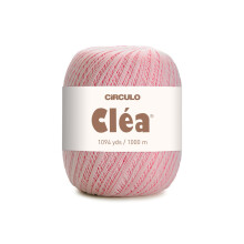 Cirulo CLEA YARN - Hilo de crochet Tamao fino 10-8/2 Perfecto para tejer - Algodn brasileo 100% mercerizado (paquete de 1 bola) - 5.3 oz 1094 yds