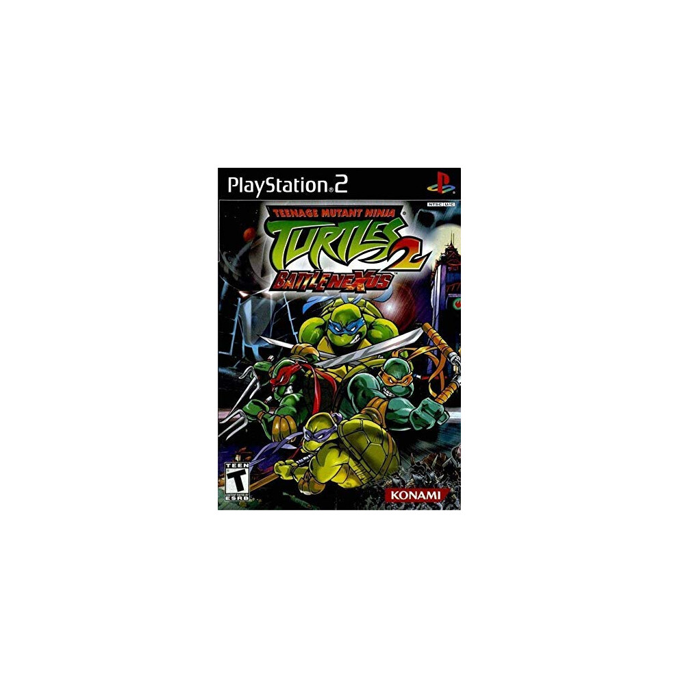 Teenage Mutant Ninja Turtles 2 Battle Nexus - Playstation 2 (Renewed) 760575186607