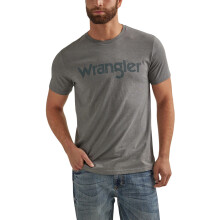 Wrangler frfi Western Crew nyak rvid ujj pl grafit heather