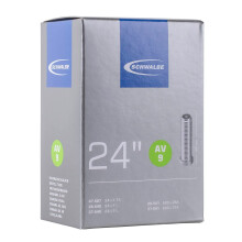 SCHWALBE AV9 Tube Schrader (600 x 28A-37A) – 24 x 1 1/8-24 x 1,75 Zoll