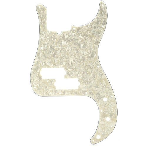 Fender Fender Modern Pickguard Precision Bass 13-Hole - White Moto