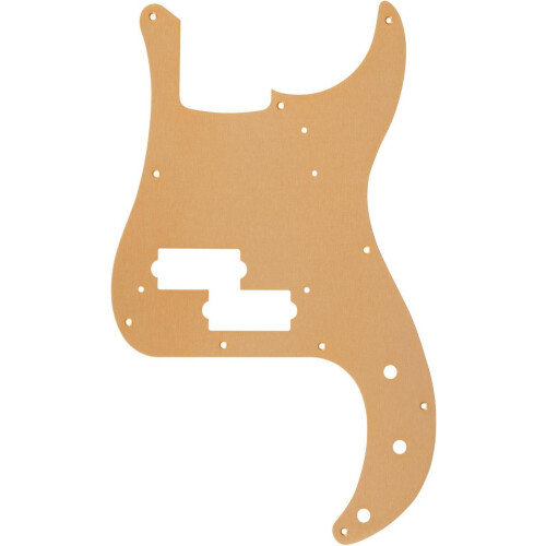 Fender Fender Pure Vintage Pickguard '58 Precision Μπάσο 10 Οπών - Χρυσό Ανοδιωμένο