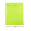 JAM PAPER 9 x 12 Colored Envelopes with Clasp Closure - Ultra Lime Green - 10/Pack 3