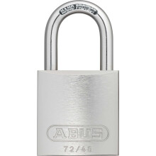Blokada bezpieczenstwa ABUS 72/40 KD Aluminiowa kldka na klucz z szekla 1"" w kolorze srebrnym