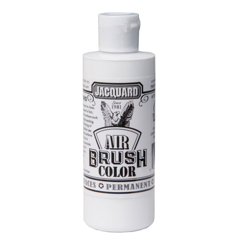 Jacquard Airbrush Color 4Oz Opaque Black 743772220626