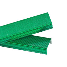 JAM PAPER Bunte Heftklammern in Standardgr    e     Smaragdgr  n     5000/Karton
