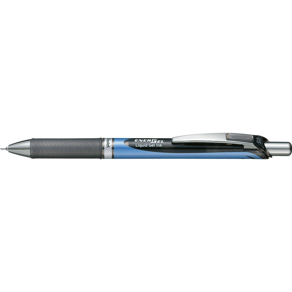 Pentel Bln75-A Energel Ink Ballpoint Pen 0.5 10 Pieces Black