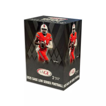2025 NFL Sage Low Series Football Trading Card Blaster Box (3 Autogramme pro Box)