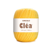 Cirulo Clea Yarn - Hilo de crochet Tamao fino 10-8/2 Perfecto para tejer - Algodn brasileo 100% mercerizado (paquete de 1 bola) - 5.3 oz 1094 yds