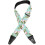 Fender Fender Floral Strap Αξεσουάρ Κιθάρας 2 ιντσών Seafoam Green 1