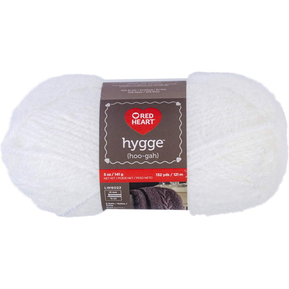 Red Heart Hygge-Garn 5Oz Schnee 5 Fl Oz-image