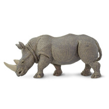 Safari Ltd. White Rhino Leget?jsfigur - Realistisk h?ndmalet 5,75 """" Modelfigur - Sikkert uddannelsesleget?j til drenge og b?rn i alderen 3+