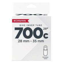 Schwinn Replacement Bike Tube Schrader Valve Self-Sealing 700c x 28-35mm