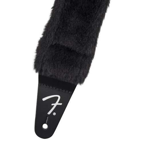 Fender Fender Poodle Λουράκι Κιθάρας με Πλούσιο Μαύρο (0990642010) 1