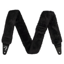 Fender Poodle Plush Schwarzer Gitarrengurt (0990642010)