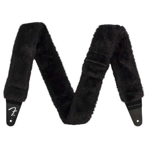 Fender Fender Poodle Λουράκι Κιθάρας με Πλούσιο Μαύρο (0990642010)
