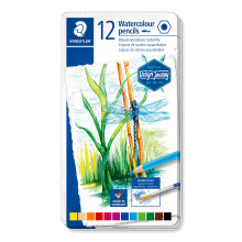 STAEDTLER 14610C M12 Design Journey Aquarellstifte verschiedene Farben (Dose mit 12 St ck)