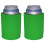 Blank Thick Foam Old School Can Cooler (2 Pack Neon Green) 1