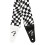Fender Fender Polyester Guitar Strap Guitar Accessories Leather Ends Wavy Checkerboard Design 2