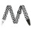Fender Fender Polyester Guitar Strap Guitar Accessories Leather Ends Wavy Checkerboard Design 1