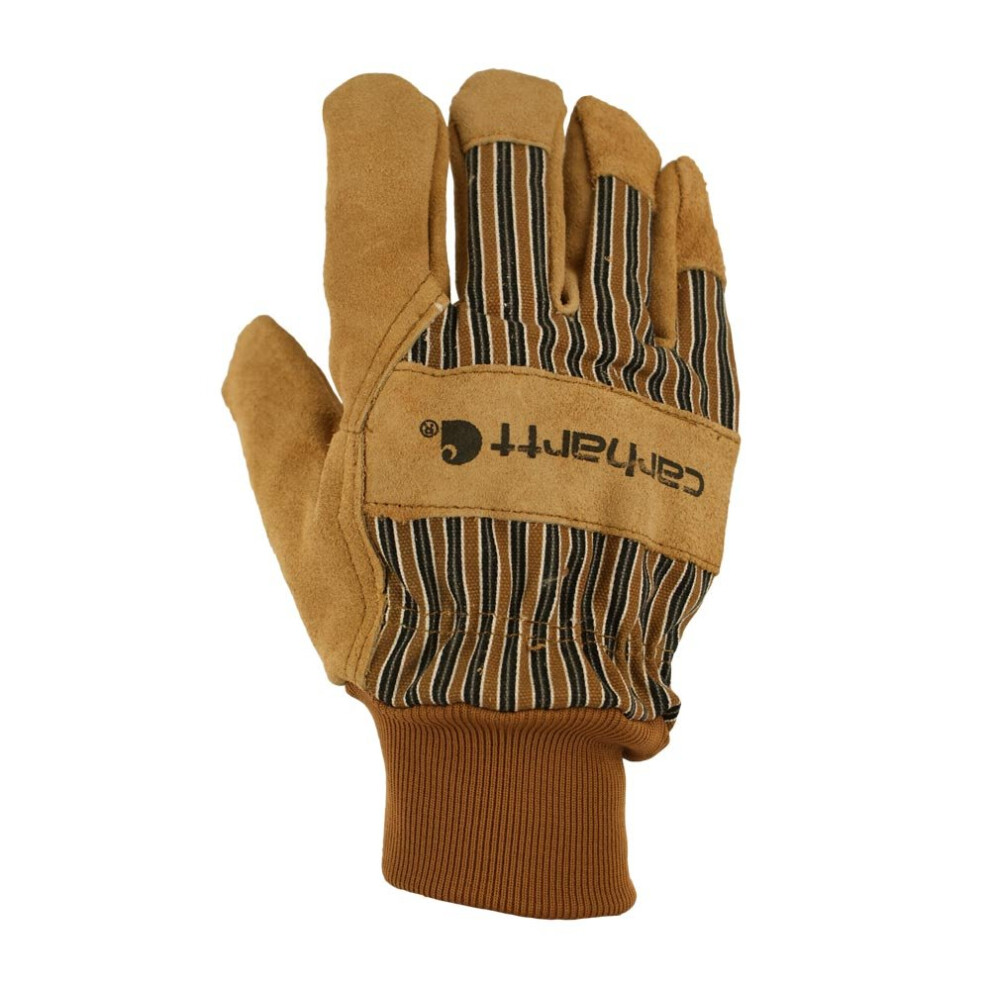 Carhartt Men's Insulated System 5 Suede Work Glove with Knit Cuff  Brown  XX-Large