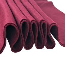 Jtnohx Color Felt 1 Square Yard Felt Fabric 1.4mm Thickness Flexible Craft Felt Sheets Felt by Yard for Art & Craft Project (Maroon)