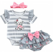 Aoswep Baby M dchen Kleidung S ugling Neugeborenen M dchen Outfits Sommer Kleidung