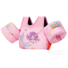 Chaleco de natacin Moko para nios pequeos-lindos flotadores para nios pequeos con silbato de emergencia para nios y nias 13-20-30 libras alas