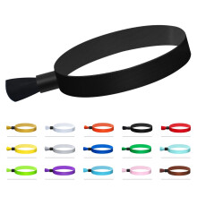 Comflora 100 Stck Stoff-Event-Armbnder, Einweg-Armbnder fr Veranstaltungen, farbige Armbnder, Veranstaltungen fr leichte Konzerte, Club-Eingang