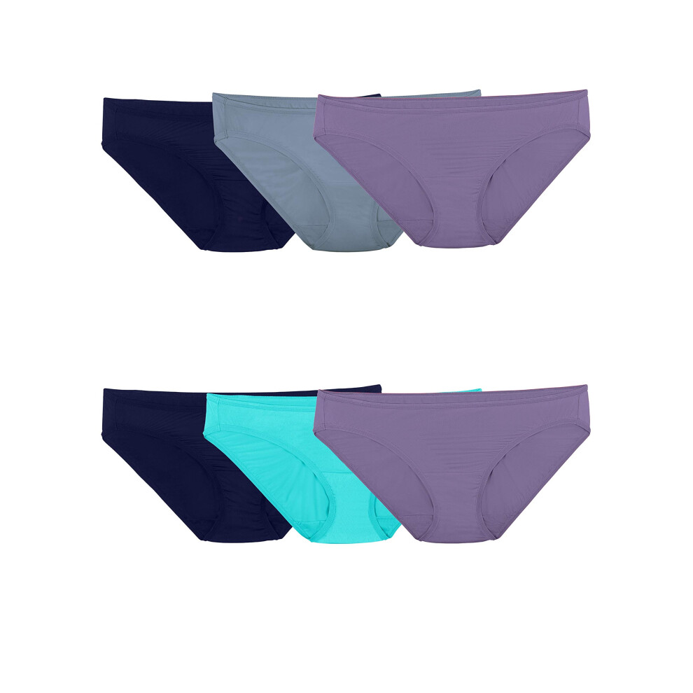6pk Microfiber Assorted Bikini - 6