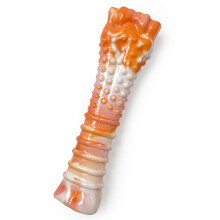 Nylabone Limited Edition 70th Birthday Textured Bone Power Chew Toy for Dogs Durable & Tough Dog Toys for Aggressive Chewers Roasted Chicken Flavor