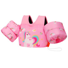 Chaleco de natacin Moko para nios pequeos-lindos flotadores para nios pequeos con silbato de emergencia para nios y nias 13-20-30 libras alas