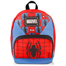 Spiderman Mini Backpack pour les femmes - 10 'Canvas Spiderman Backpack avec poche avant plus signet