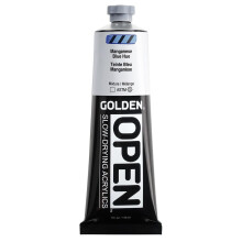 OPEN Slow-Drying Acrylics by GOLDEN Manganese Blue Hue 5 fl oz. tube Professional Acrylic Paint Transparent