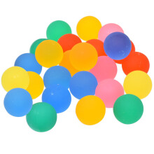 25 hoppebolde til b?rnefestfavoritter | Farverig frostet hoppebold 27mm | Superball Sm? gummibolde til b?rn