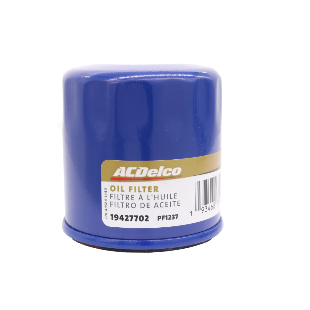 Acdelco Pf1237 Engine Oil Filter Gold 193468759662