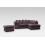 Snugg Furniture (Right Hand Corner, Chocolate) Milo Jumbo Cord Corner Sofa with Footstool 1