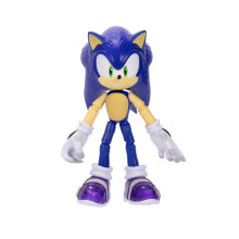 Figurine Sonic Prime 5 pouces Sonic - The Grim avec 13 points d'articulation. partir de 3 ans (licence officielle Sega et Netflix).