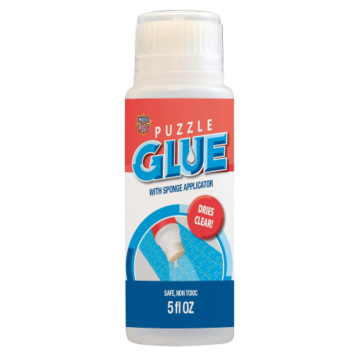Puzzle Accessories - 5oz Glue with Sponge Applicator 2