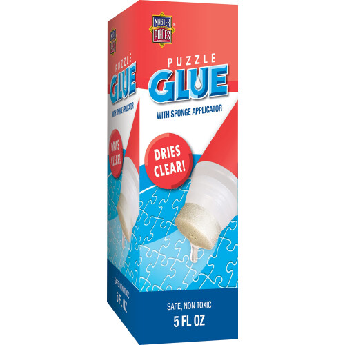 Puzzle Accessories - 5oz Glue with Sponge Applicator 1