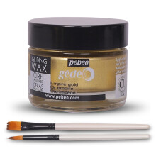 Pebeo forgyldningsvoks 30 ml - Empire Gold forgyldningsvoks til hndvrk Antikvoks til kunsthndvrk og professionel finish - forgyldningsvoks ti