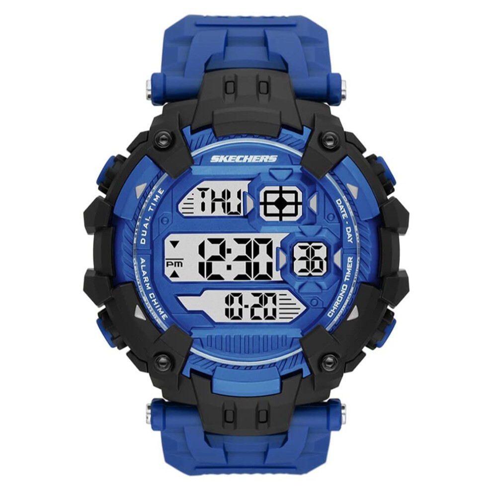 Skechers Men's Oversize Digital Chronograph Watch