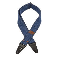 Fender x Wrangler Riveted Denim Guitar Strap Indigo