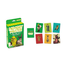 AQUARIUS Shrek Memory Master Card Game- Fun Family Party Game for Kids Teens & Adults - Entertaining Game Night Gift - Officially Licensed Shrek Merc